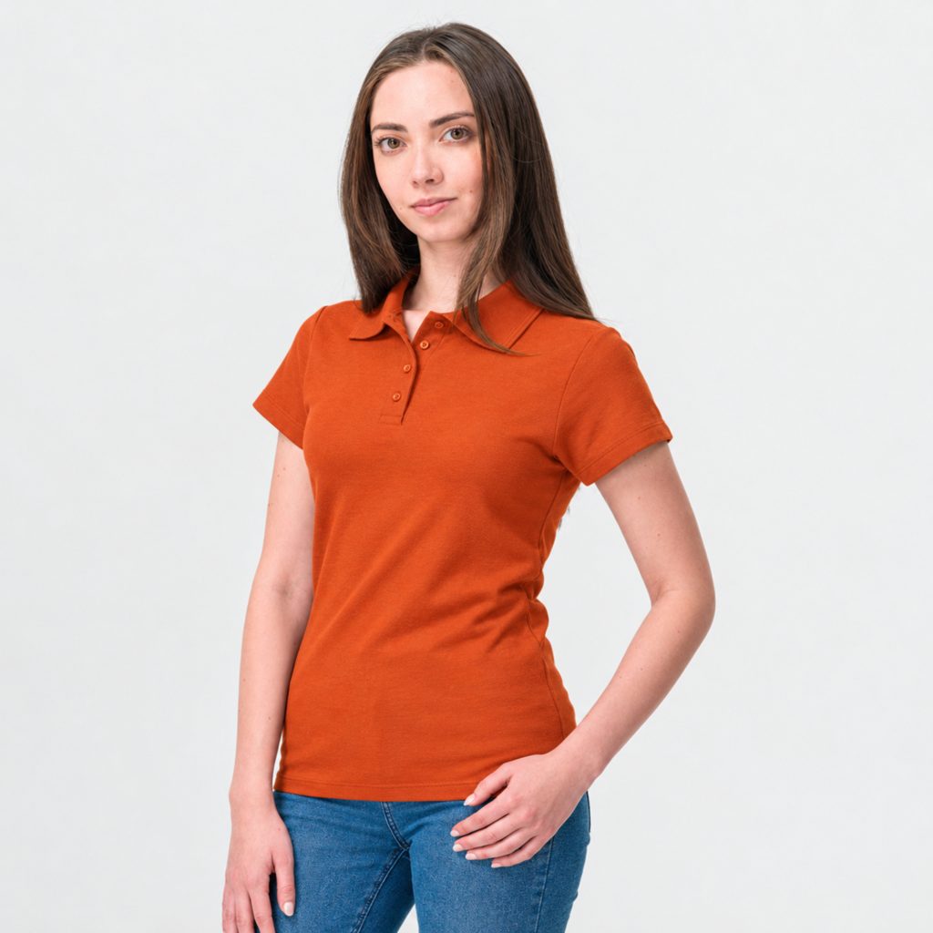 Tipo Polo 50 50 Naranja Tangerine
