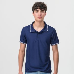 6061 Playera Tipo Polo Vivos Unisex 100% Poliéster Dry Tech