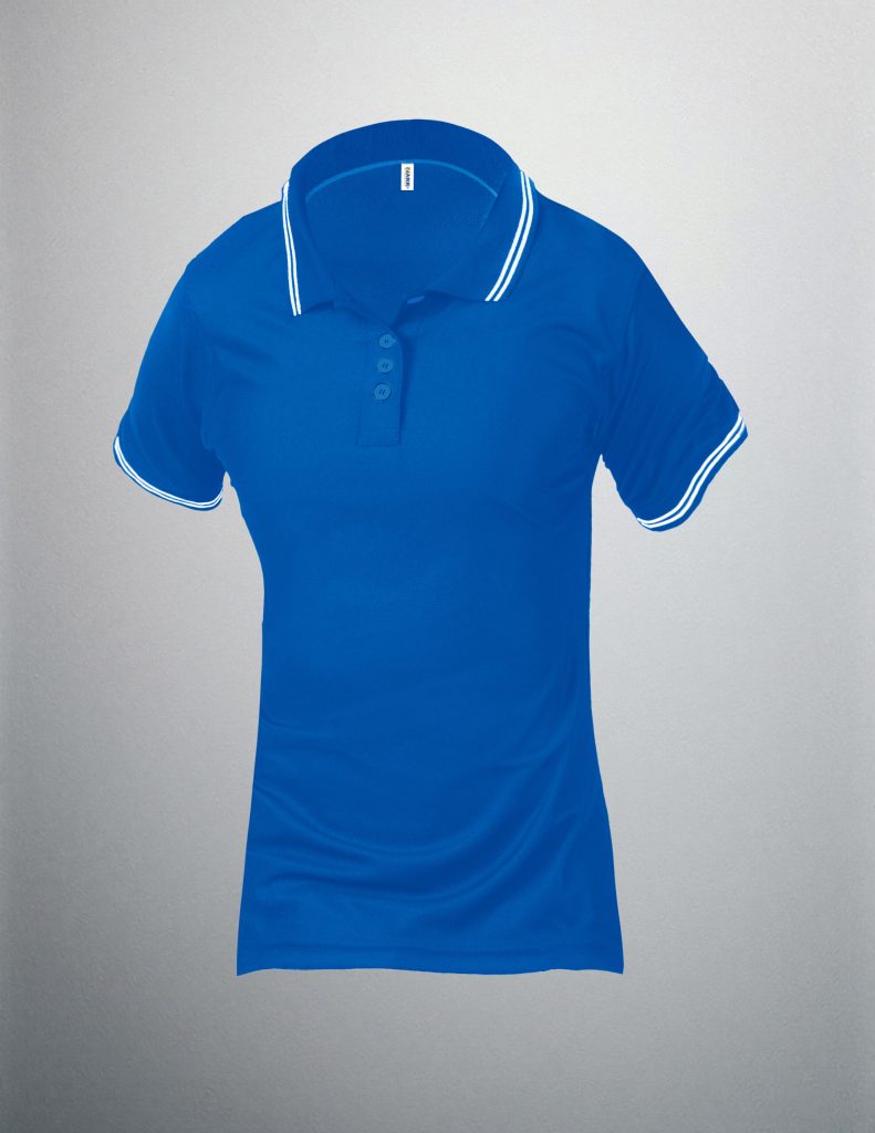 6062 Playera Tipo Polo Vivos Unisex 100% Poliéster Dry Tech