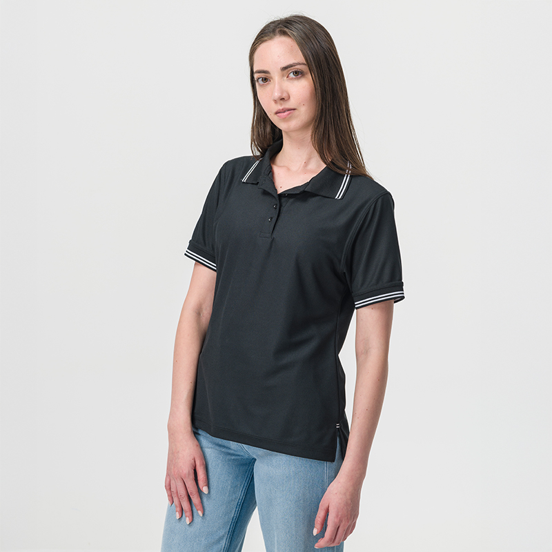 6062 Playera Tipo Polo Vivos Unisex 100% Poliéster Dry Tech