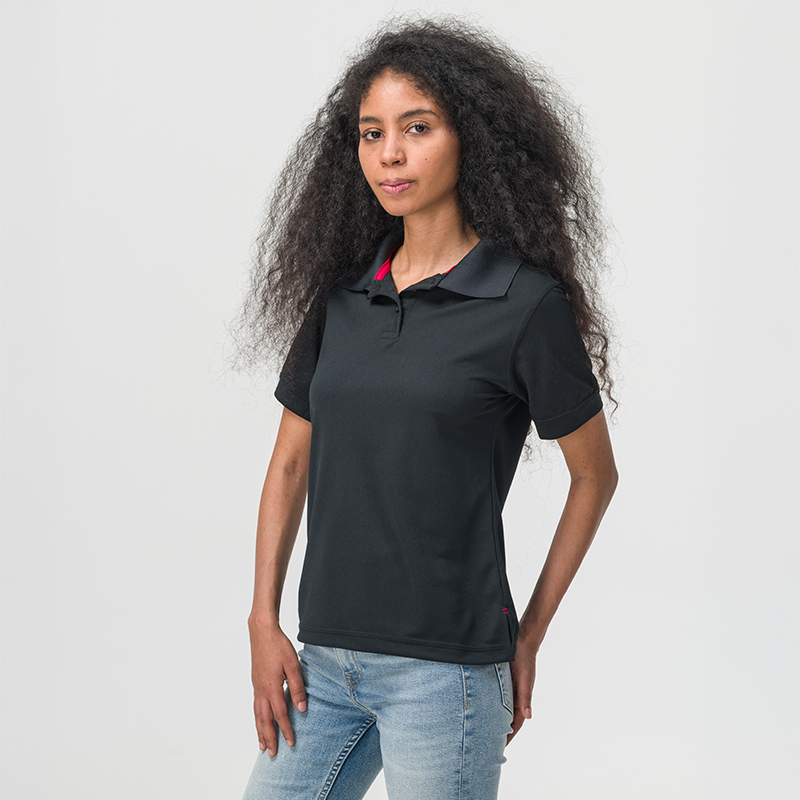 7393 Playera Tipo Polo Premium Unisex 100% Poliéster Dry Tech