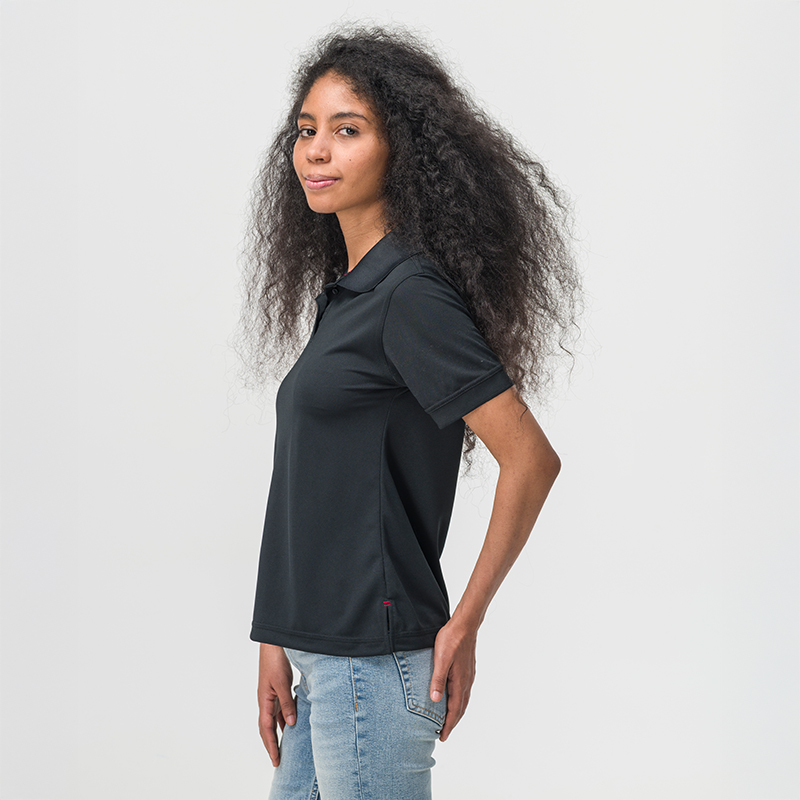 7393 Playera Tipo Polo Premium Unisex 100% Poliéster Dry Tech