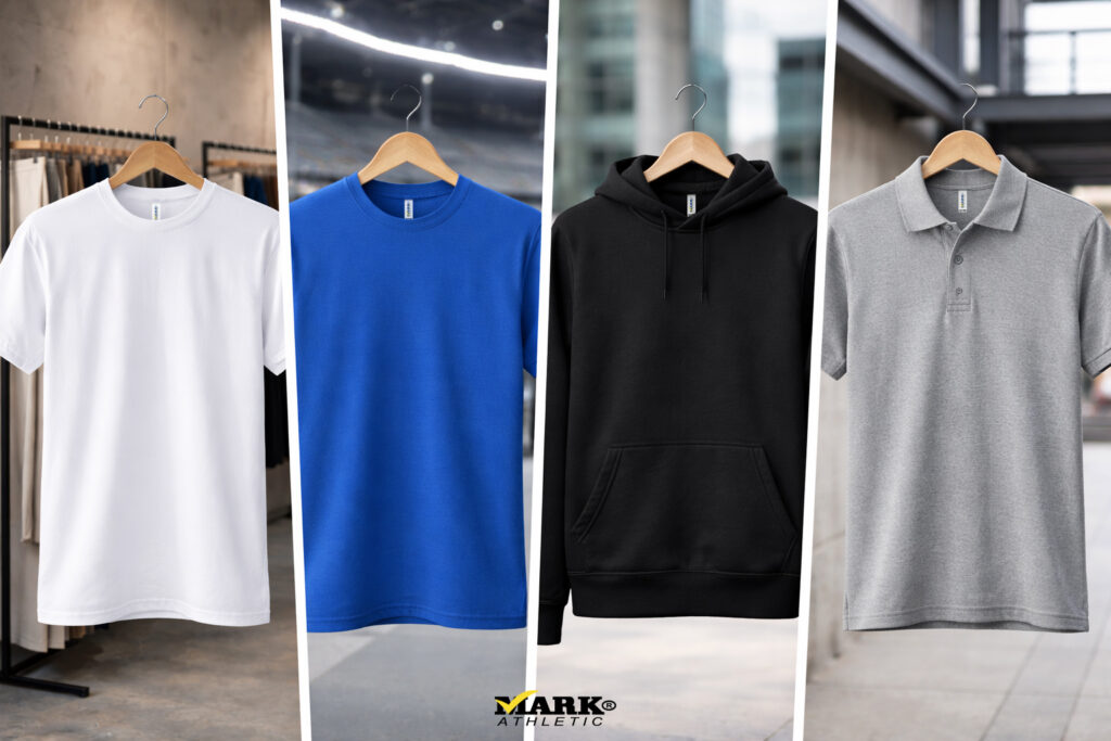 Playeras, sudadera y polo Mark Athletic en diferentes colores para venta al mayoreo en México