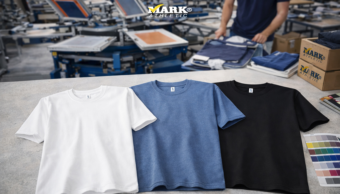 Comparativa de playeras lisas para serigrafía en México