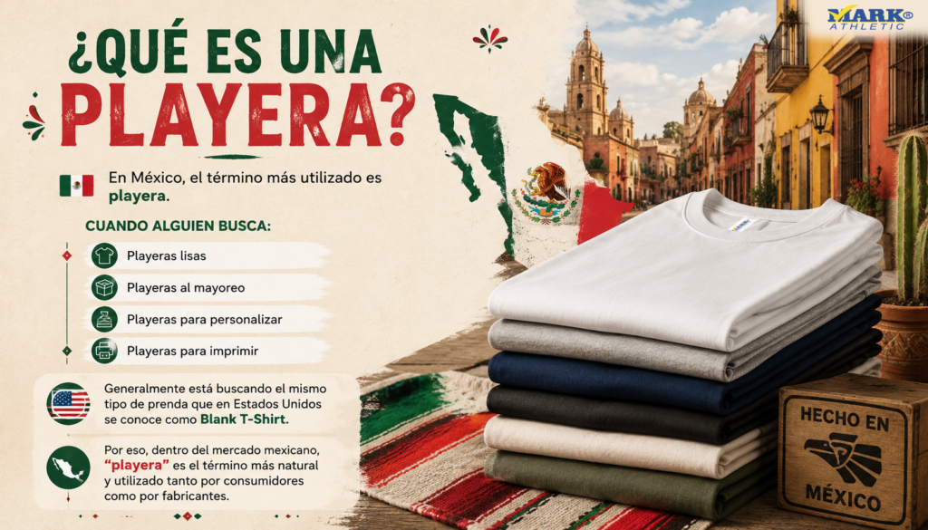 ¿Qué es una playera? Playeras lisas para personalizar en México