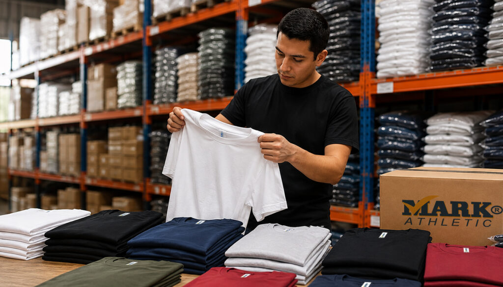 Proveedor de playeras al mayoreo en México con variedad de colores y disponibilidad de producto