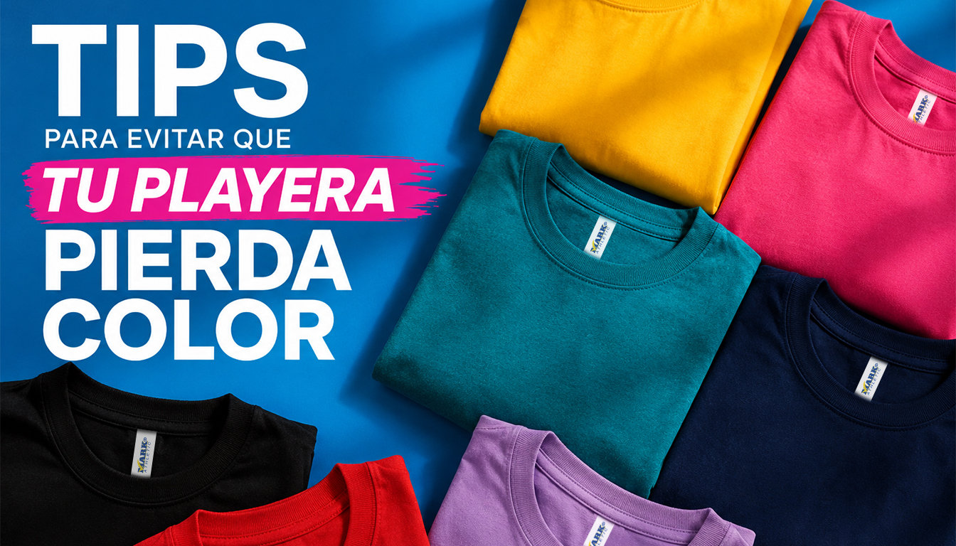 Tips para evitar que una playera pierda color